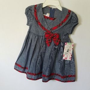 Ashley Ann Cap Sleeve Dress Size 18M.